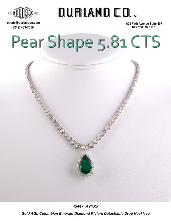 Pear Shape Emerald