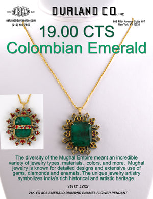 Mughal Emerald