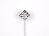 31374 - Art Deco Gold Diamond Stick Pin