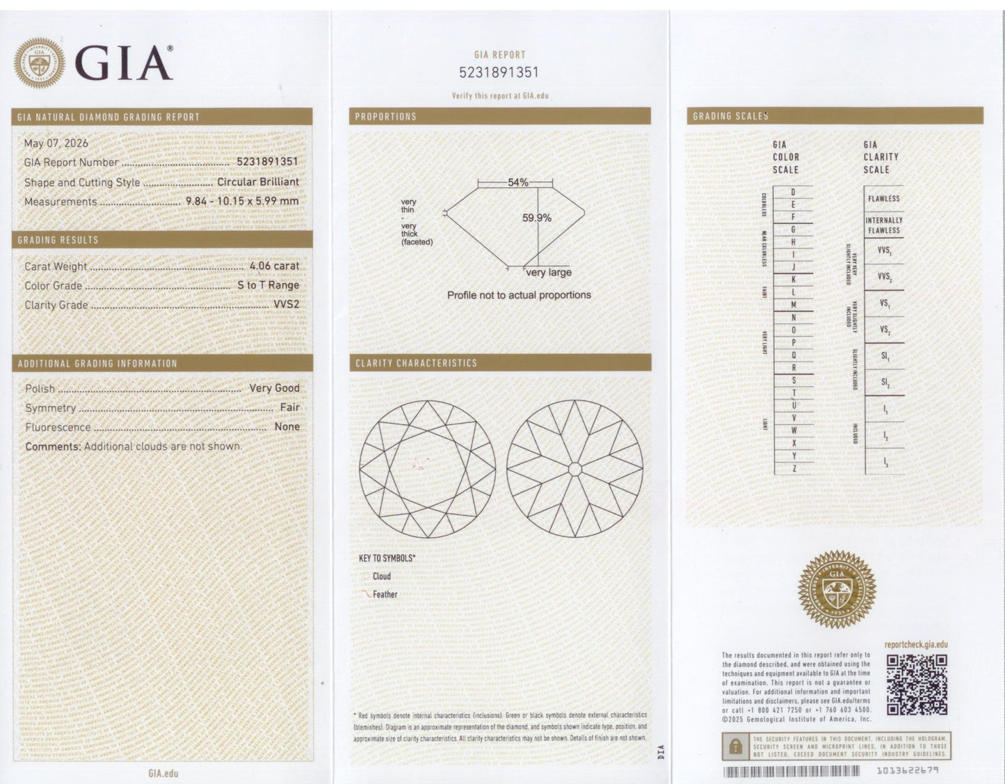 52538 - Platinum Gold GIA Diamond Stud Earrings