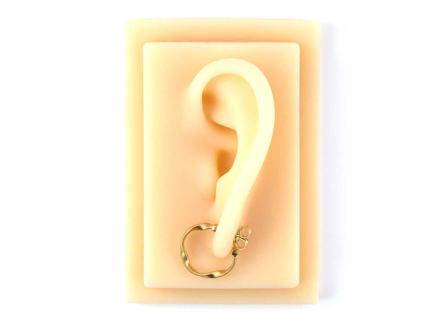 53243 - SOLD - Marco Bicego Gold Twisted Hoop Earrings