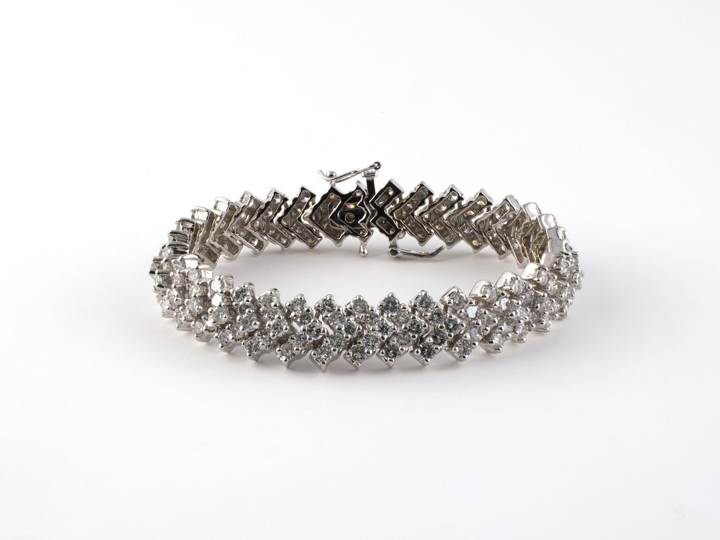 73849 - SOLD - Gold Diamond Bracelet