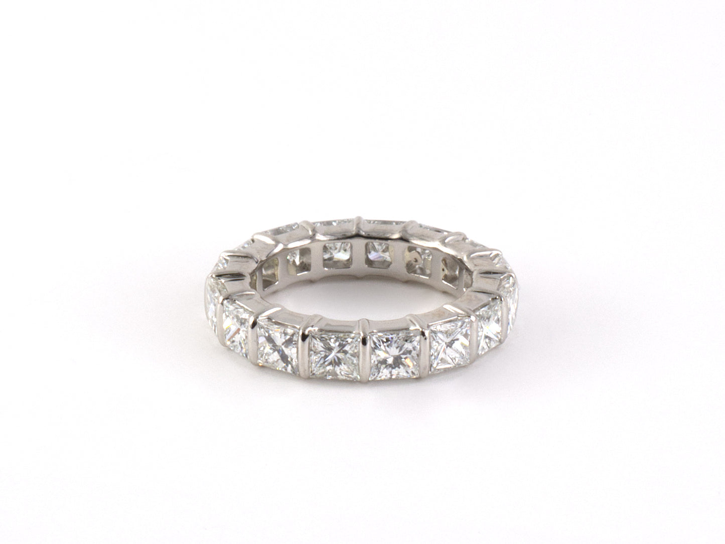 902190 - SOLD - Platinum Diamond Eternity Ring