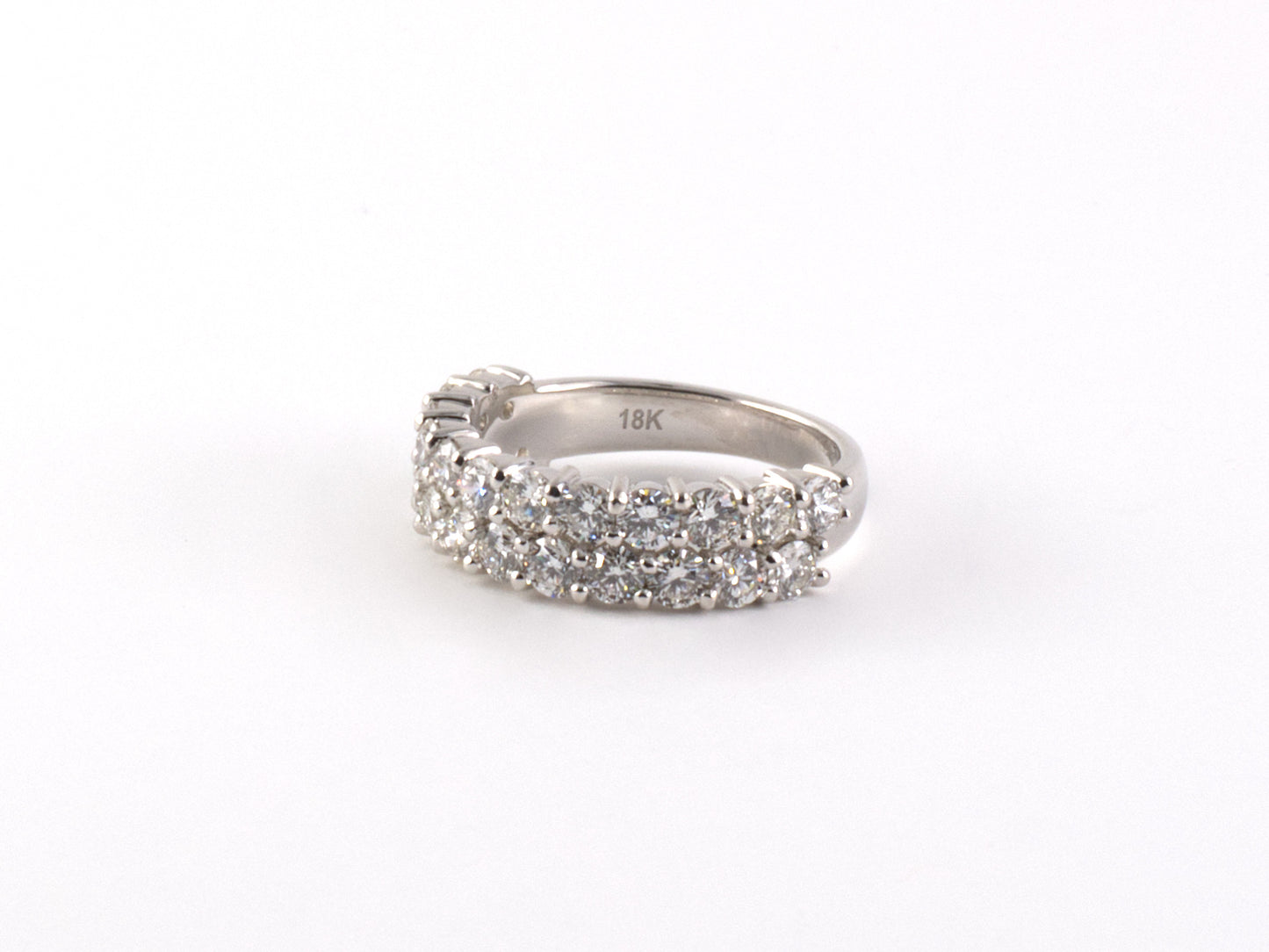 902203 - SOLD - Gold Diamond Wedding Band Ring