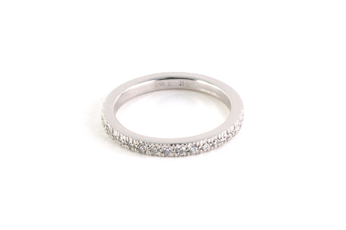 902235 - SOLD - Platinum Diamond Eternity Ring