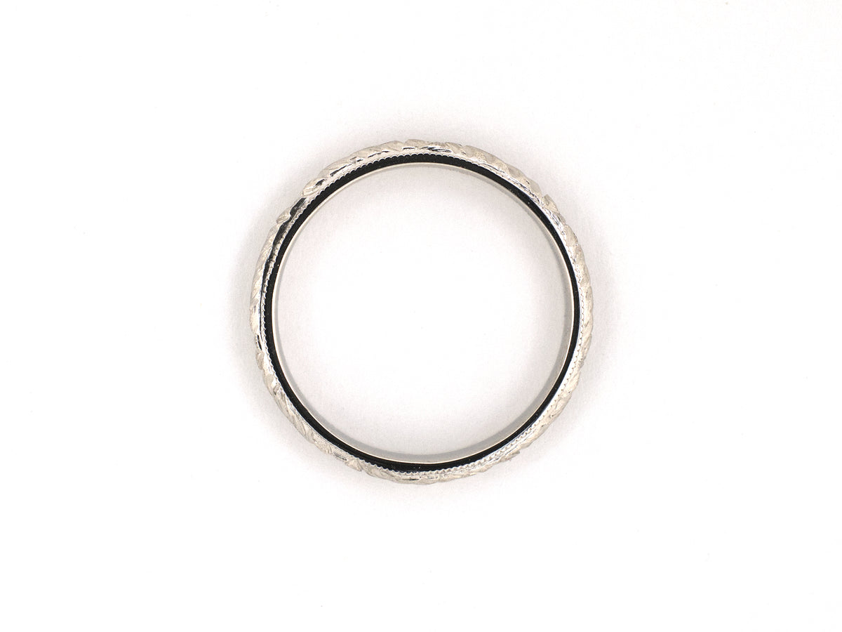 902407 - Platinum Wedding-Band Ring