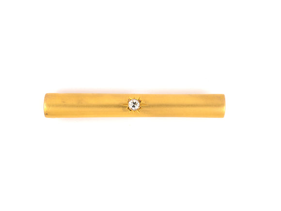 23000 - Victorian Gold Diamond Bar Pin
