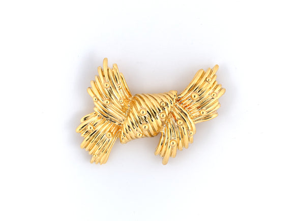 23684 - Tiffany Gold Knot Bow Pin