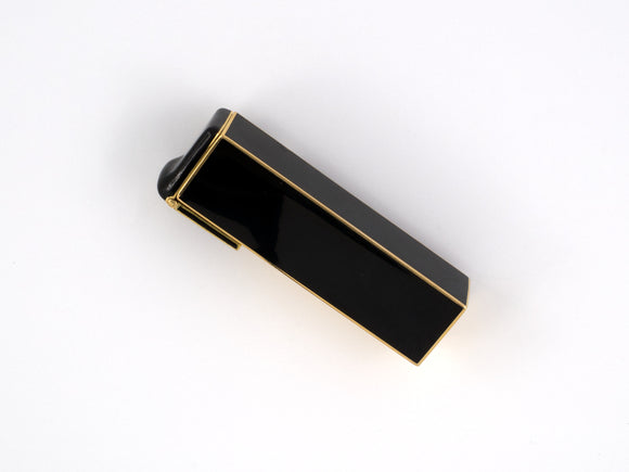 31104 - Art Deco Cartier Jean Patou Gold Enamel Lipstick Case