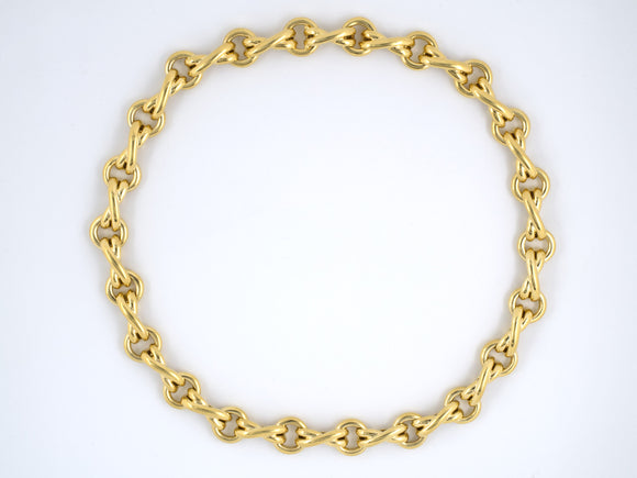 43773 - Tiffany Paloma Picasso Gold  Necklace