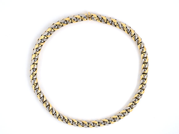 43874 - Bulgari Gold Stainless Steel Necklace