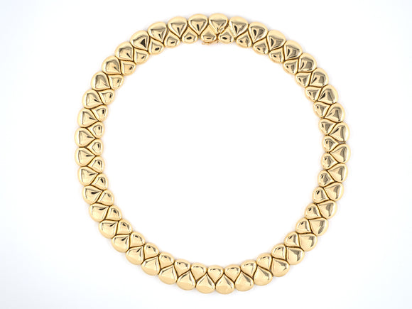 45169 - SOLD - Chaumet Paris Gold 2 Row French Necklace
