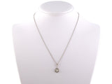 45416 - Platinum Diamond Merry Widow Pendant Necklace