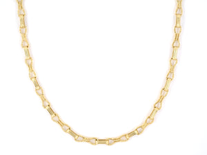45436 - Circa 1960's Van Cleef & Arpels Gold Link Necklace