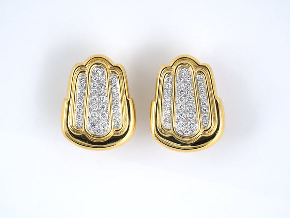 53514 - Webb Gold Platinum Diamond Earrings