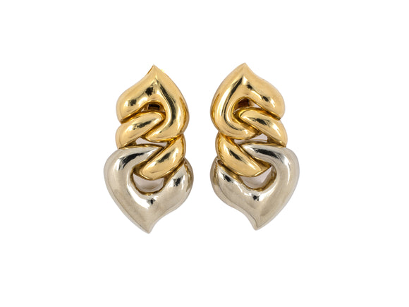53775 - Bulgari Gold Drop Earrings