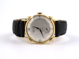 60894 - SOLD - Circa 1950 Gruen Gold Diamond Round Watch