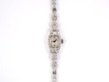 61110 - Circa 1955 Hamilton Gold Diamond Watch
