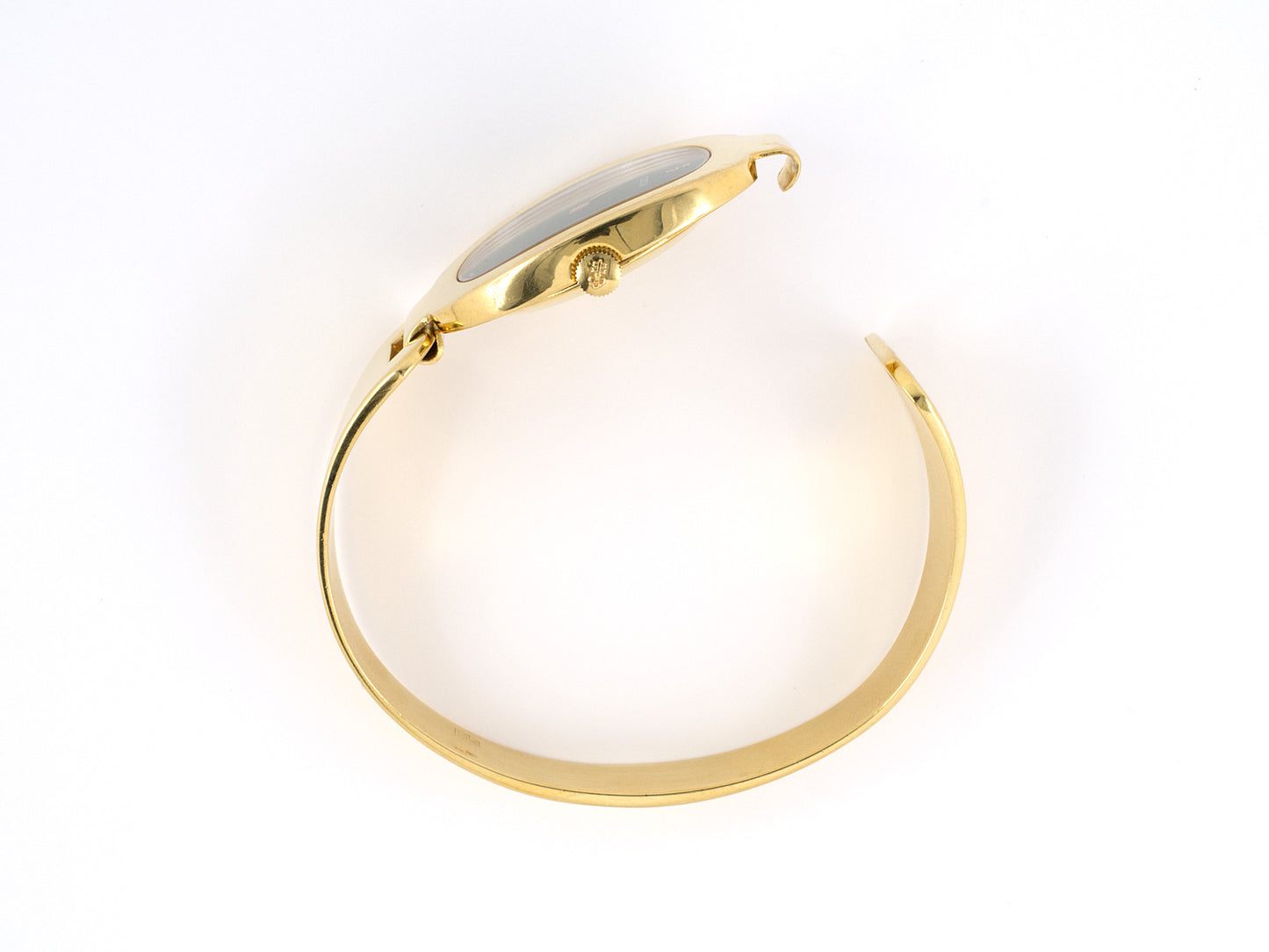 61163 - Corum Gold Hinged Bangle Watch