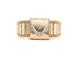 61210 - SOLD - Circa 1950 Paul Buhre Swissart Gold Diamond Watch