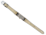 61294 - Art Deco Audiguet Platinum Diamond Rectangle Watch