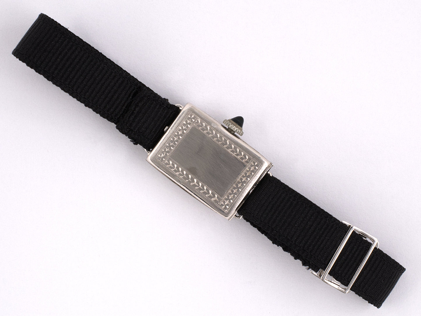 61330 - Art Deco Tavannes Platinum Watch