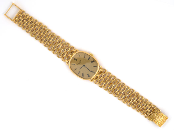 61336 - Circa 1980s Patek Philippe Ellipse Gold Watch