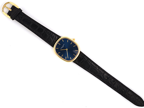 61351 - SOLD - Circa 1970 Patek Philippe Gold Golden Ellipse Watch