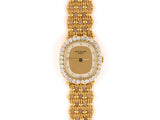 61382 - Circa 1980 Patek Philippe Golden Ellipse Gold Diamond Ladies Watch