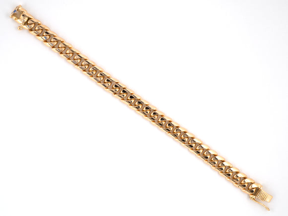 73523 - Gold Curb Link Bracelet