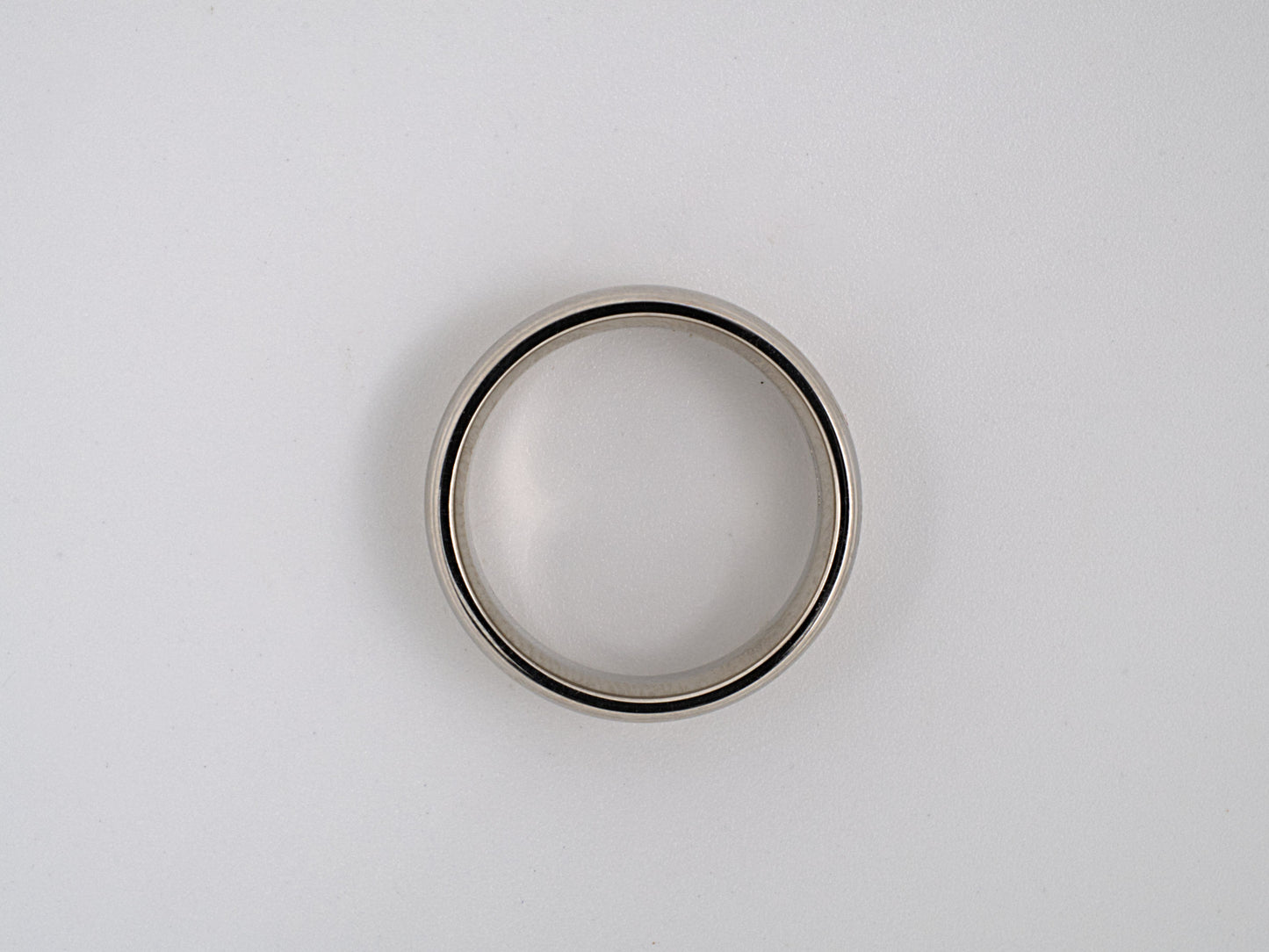 901724 - Platinum Grooved Wedding Band