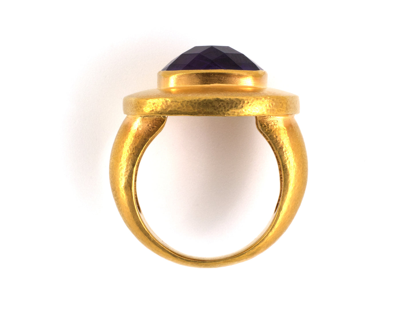 901751 - Lalaounis Gold Amethyst Ring