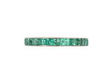 902097 - Platinum Emerald Eternity Ring