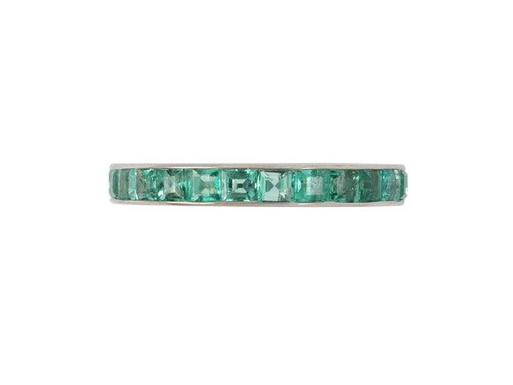 902098 - Platinum Emerald Eternity Ring