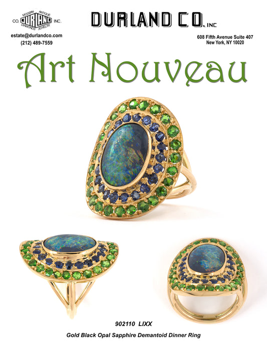 Art Nouveau- Opal