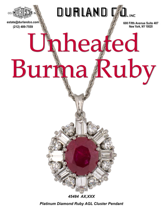 Unheated Burma Ruby