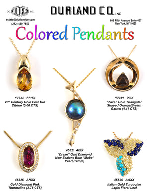 Colored Pendants