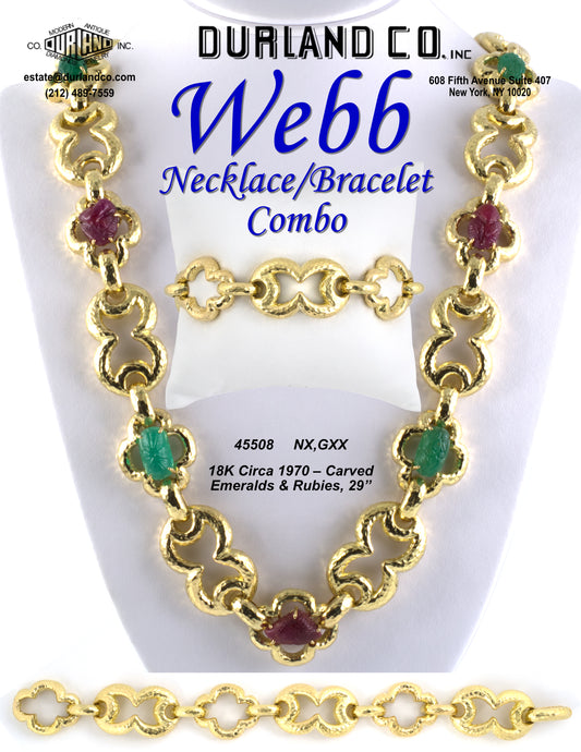 Webb Necklace/Bracelet Combo