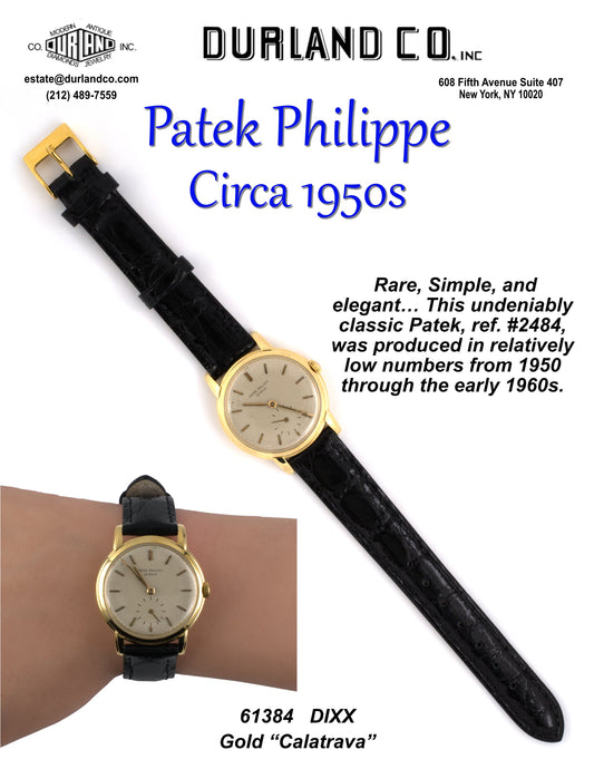 Patek Philippe Circa 1950s