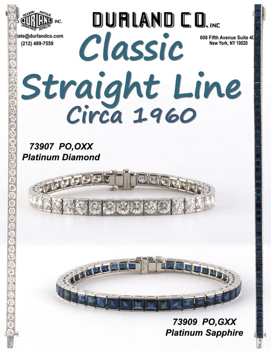 Classic Straight Line Circa 1960