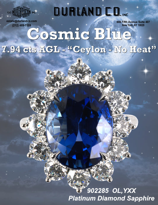 Cosmic Blue - 7.94 cts