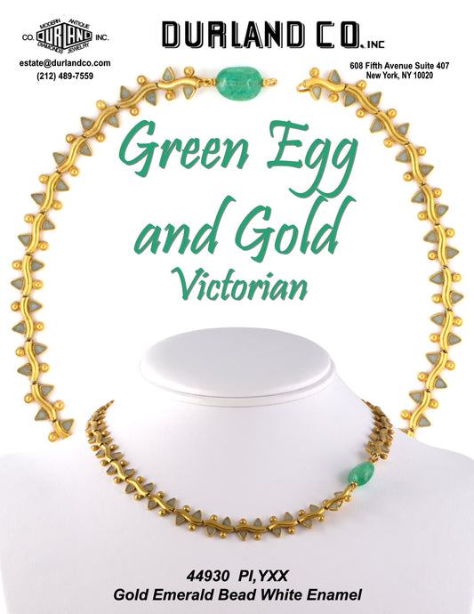 Green Egg and Gold - Victorian