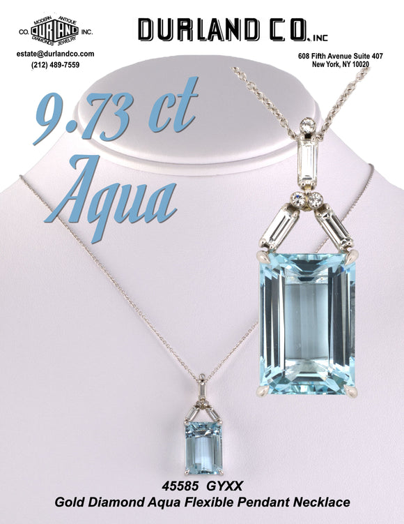 9.73 ct - Aqua