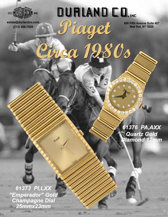 Piaget - Circa 1980s
