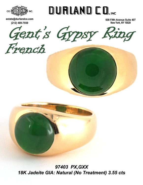 Gent's Gypsy Ring - French