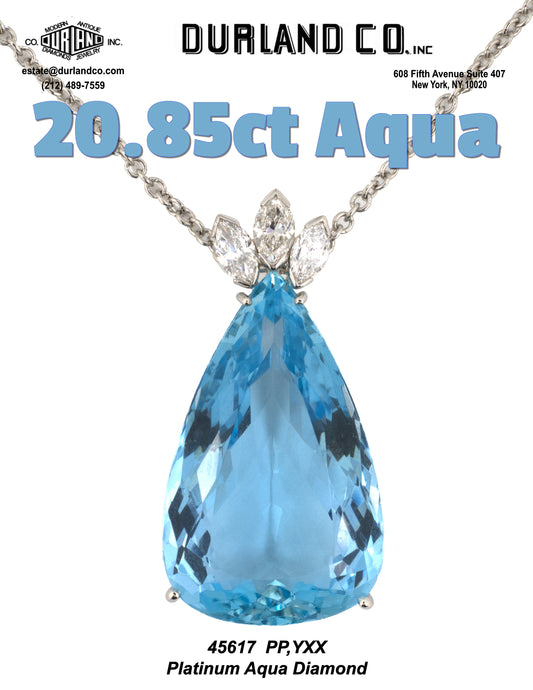 20.85ct Aqua