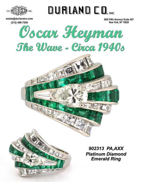 Oscar Heyman - The Wave - Circa 1940s