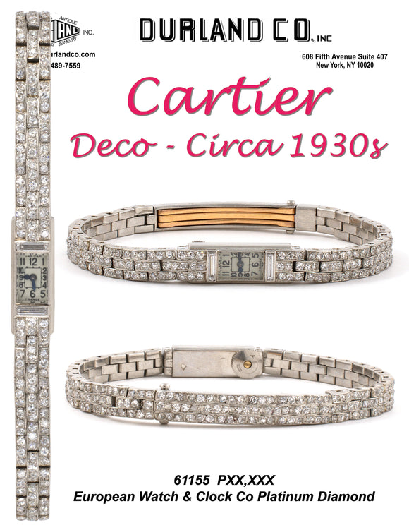 Cartier - Deco - Circa 1930s