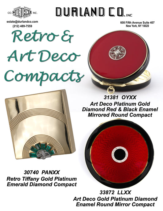 Retro & Art Deco Compacts