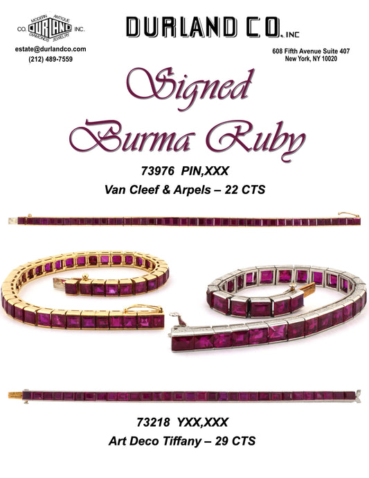 Signed Burma Ruby